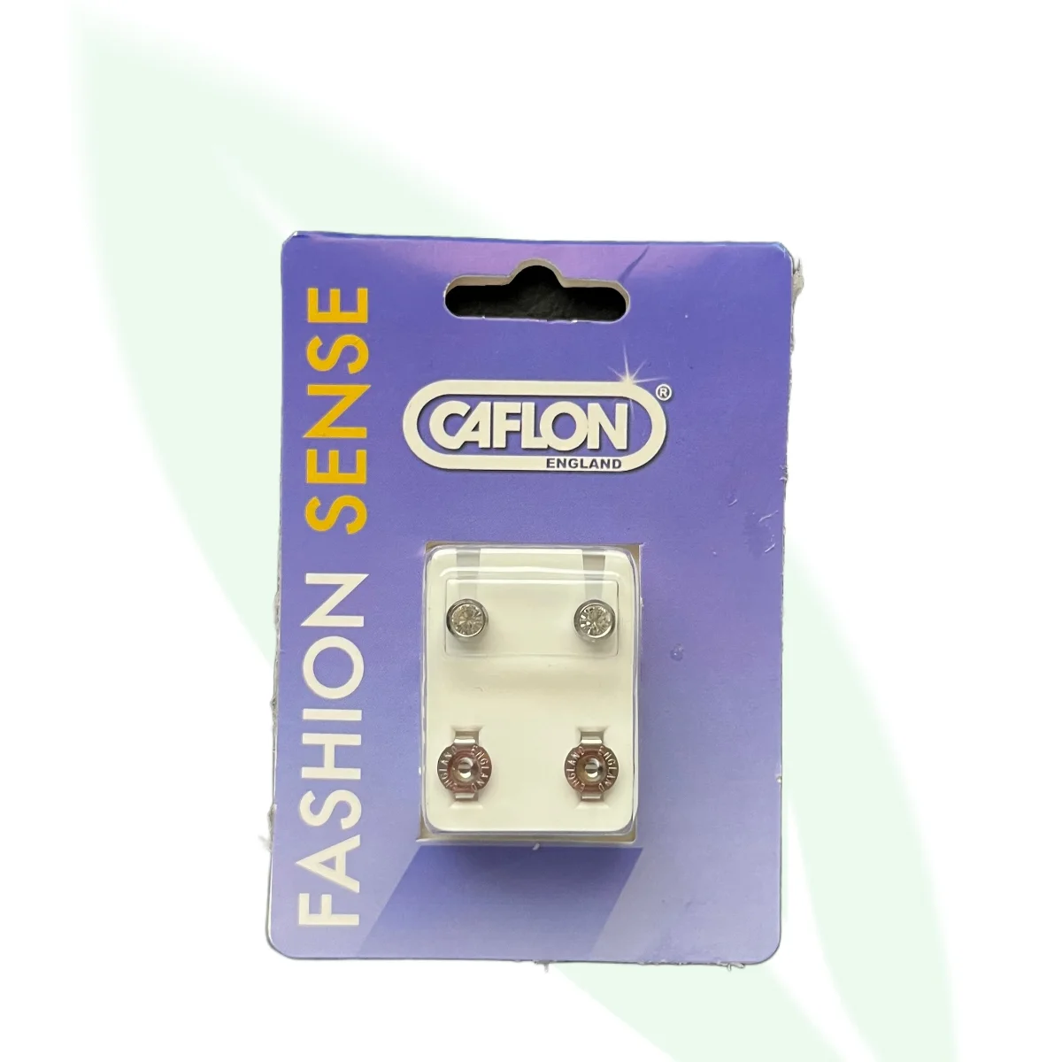 CAFLON WBL4 Stainless Steel Crystal Studs 5mm