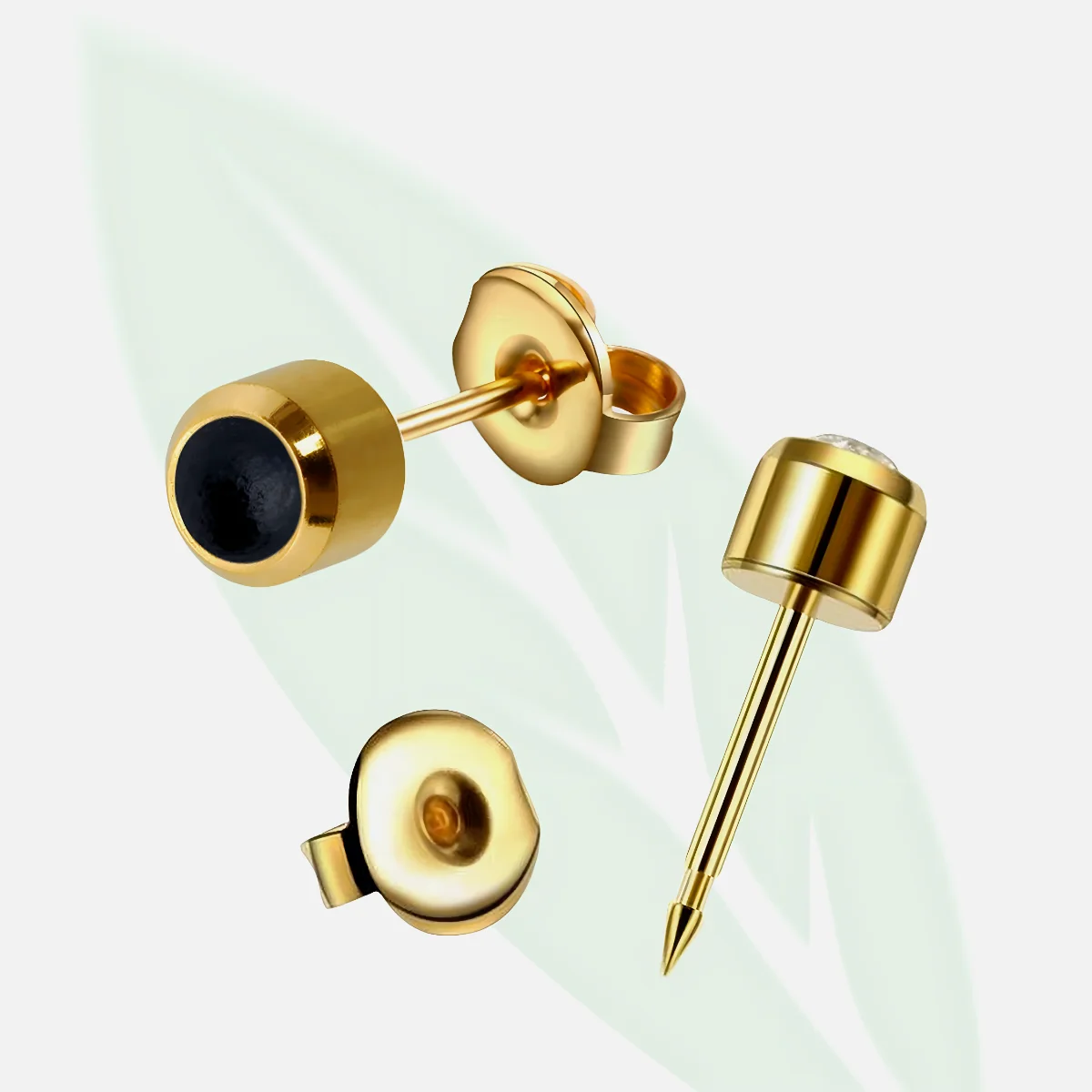 CAFLON Fashion Butterfly Studs Light Rose 24ct Gold Plated CAFLON Fashion Butterfly Studs Light Rose 24ct Gold Plated