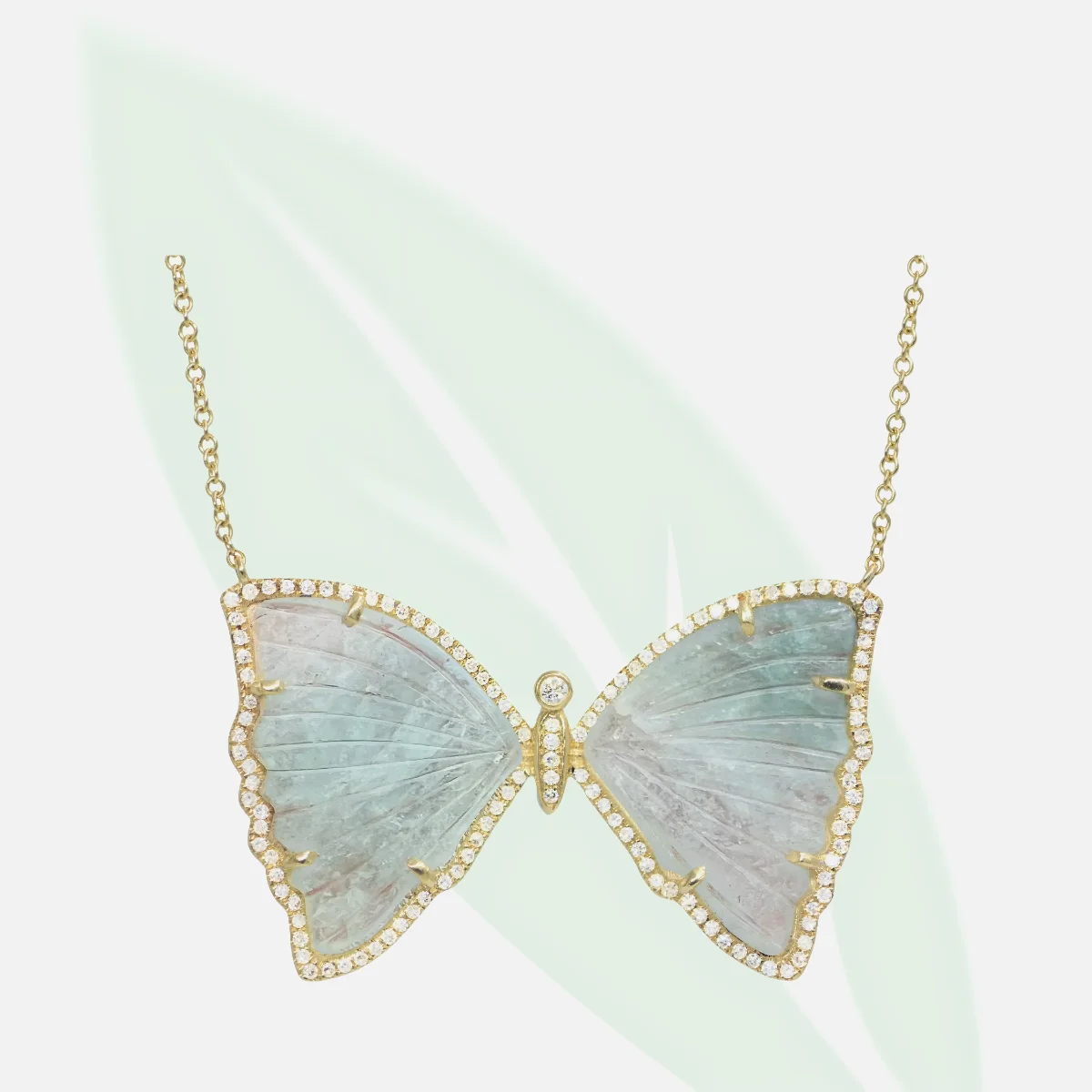 CAFLON Butterfly Ear Piercing Studs Aquamarine CAFLON Butterfly Ear Piercing Studs Aquamarine