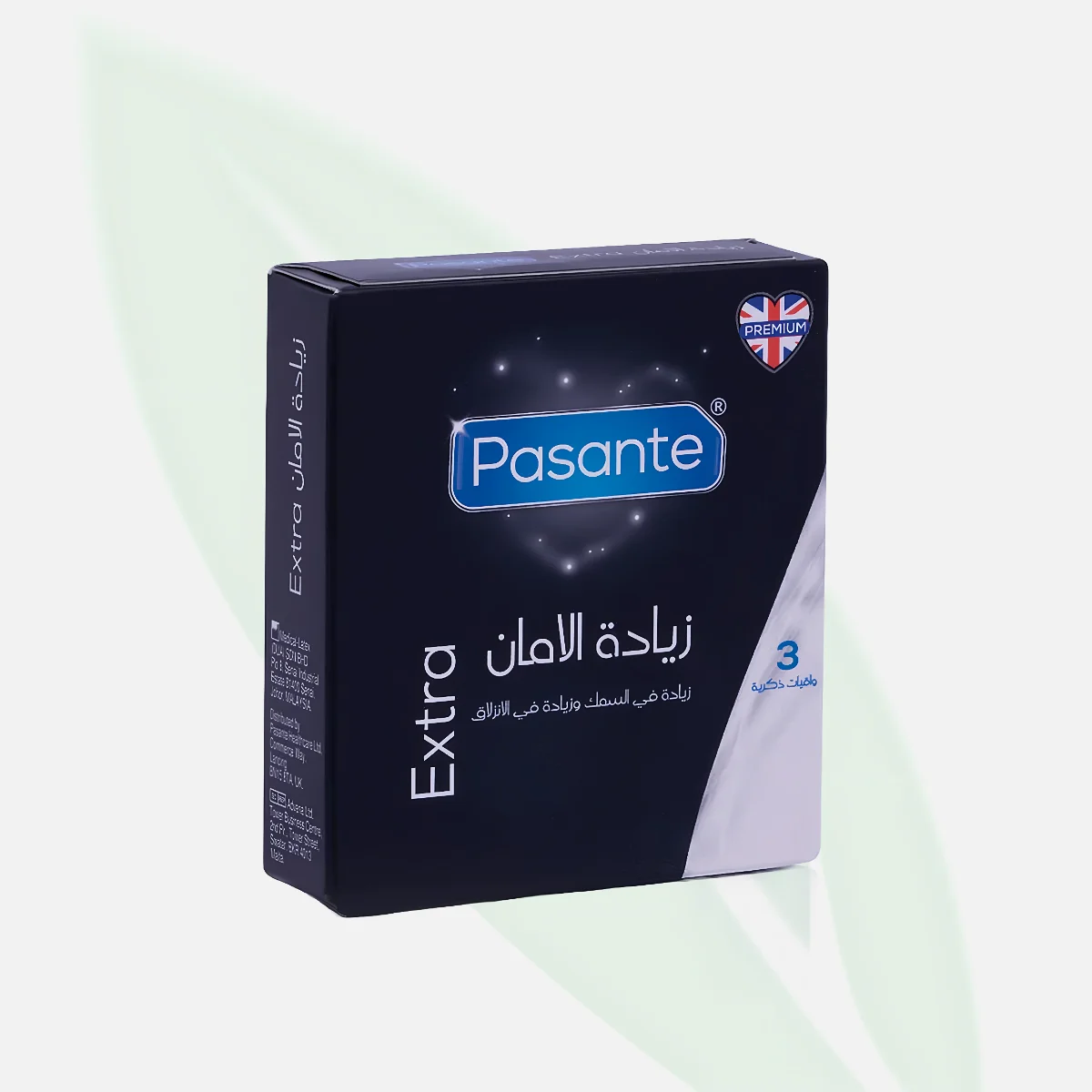 PASANTE Extra Safe Condoms (3 Pack) PASANTE Extra Safe Condoms (3 Pack)