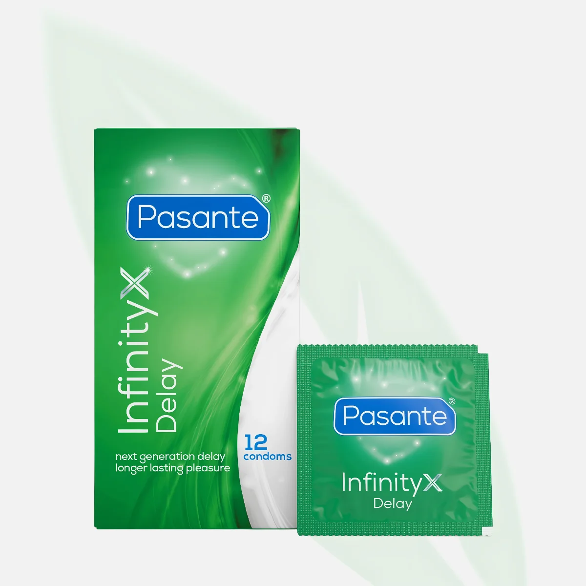 PASANTE Infinity Delay Condoms 12 Pack PASANTE Infinity Delay Condoms 12 Pack