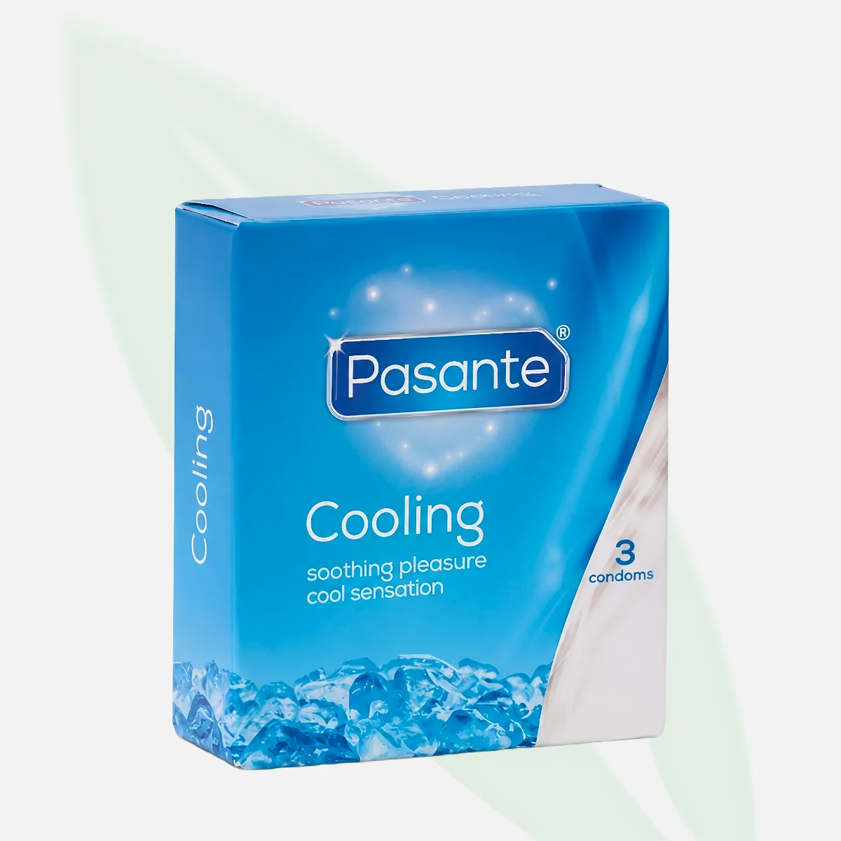 PASANTE Cooling Condoms 3 Pack PASANTE Cooling Condoms 3 Pack