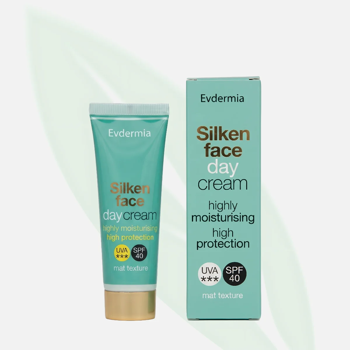 Evdermia Silken Face Day Cream Highly Moisturising SPF 40 50ml Evdermia Silken Face Day Cream Highly Moisturising SPF 40 50ml