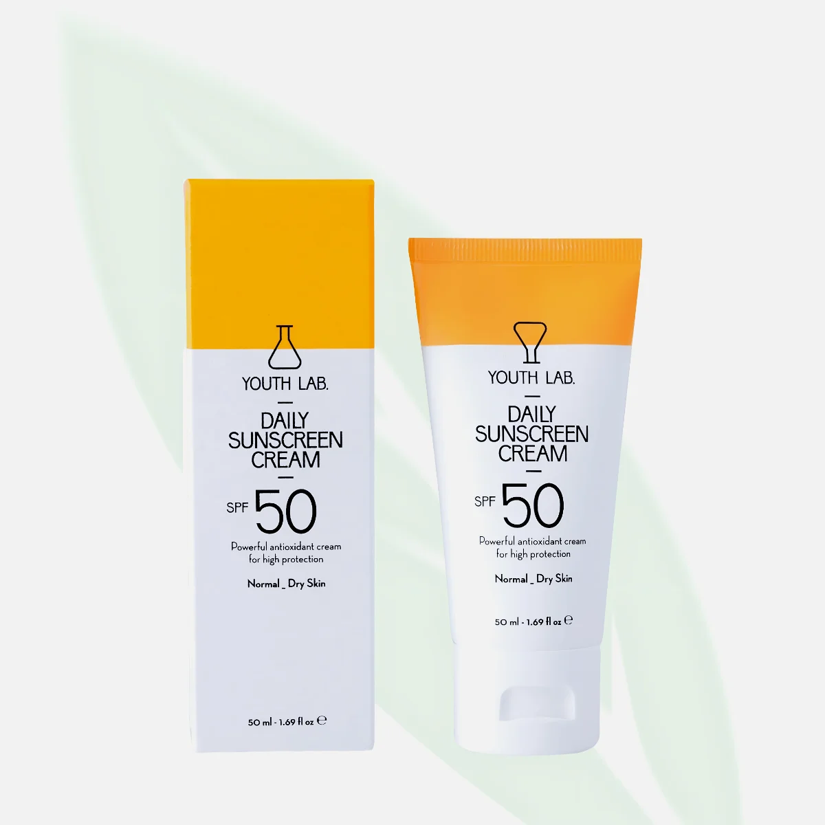 YOUTH LAB Daily Sunscreen Cream SPF50 Non-Tinted 50ml