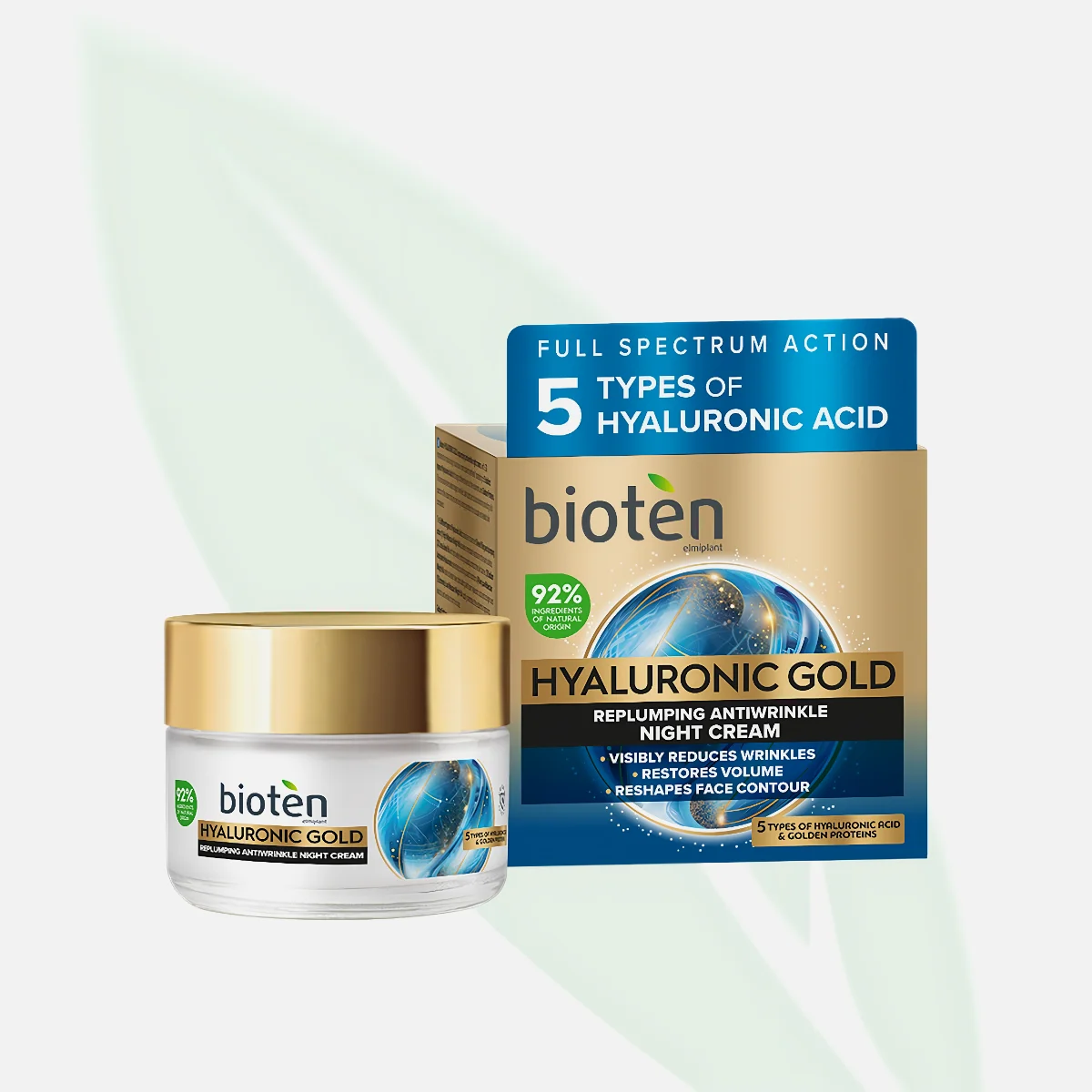 BIOTEN Hyaluronic Gold Night Cream 50ml BIOTEN Hyaluronic Gold Night Cream 50ml