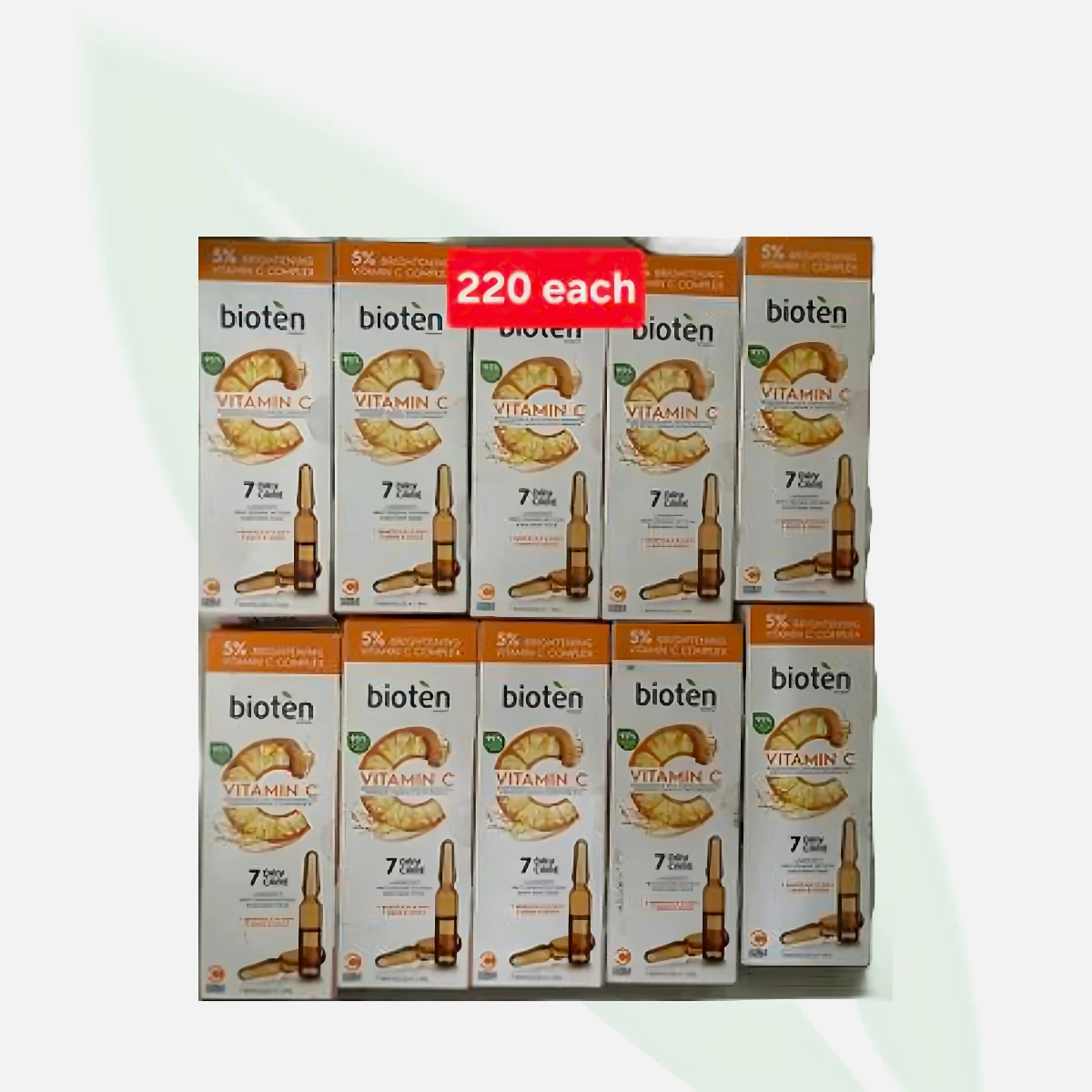 BIOTEN Vitamin C 7 Day Care Ampoules BIOTEN Vitamin C 7 Day Care Ampoules