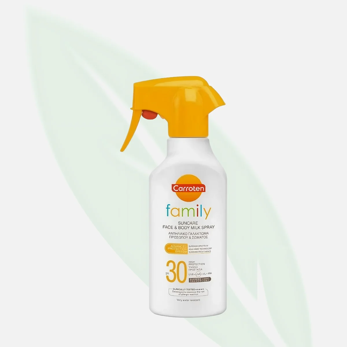 CARROTEN Family Suncare Face & Body Milk Spray SPF 30 270ml CARROTEN Family Suncare Face & Body Milk Spray SPF 30 270ml
