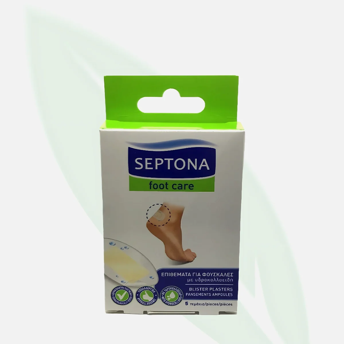 SEPTONA Foot Care Blister Plasters 5pcs SEPTONA Foot Care Blister Plasters 5pcs