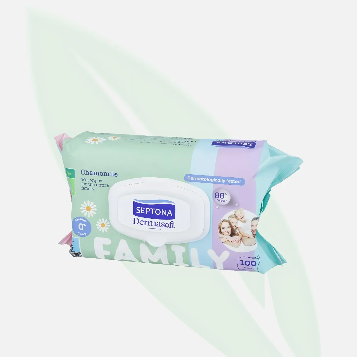 SEPTONA Dermasoft Family Wipes 100 Wipes SEPTONA Dermasoft Family Wipes 100 Wipes