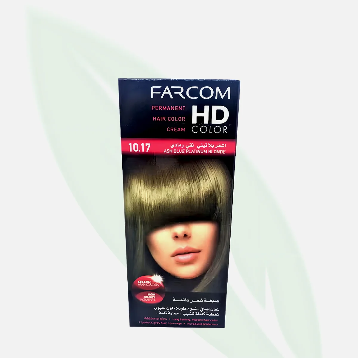FARCOM HD Color 10.17 Platinum Ash Blue Blonde
