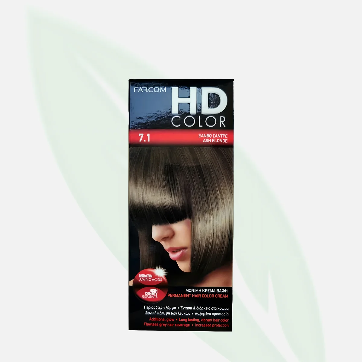 FARCOM HD Color 7.1 Ash Blonde 60ml FARCOM HD Color 7.1 Ash Blonde 60ml