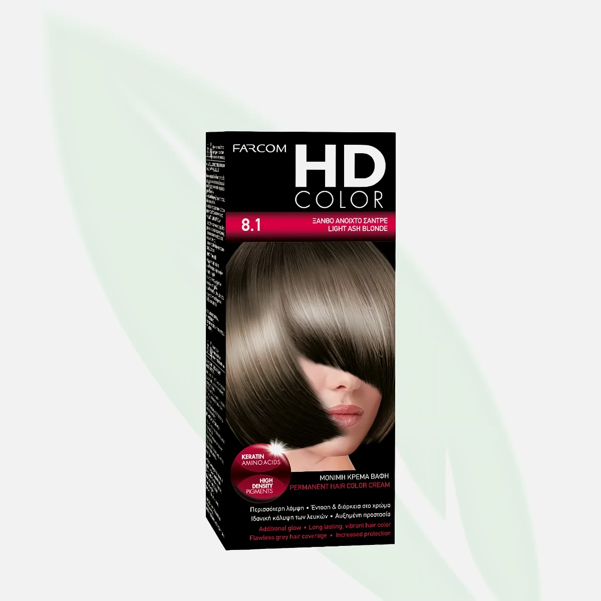FARCOM HD Color 8.1 Light Ash Blonde 60ml