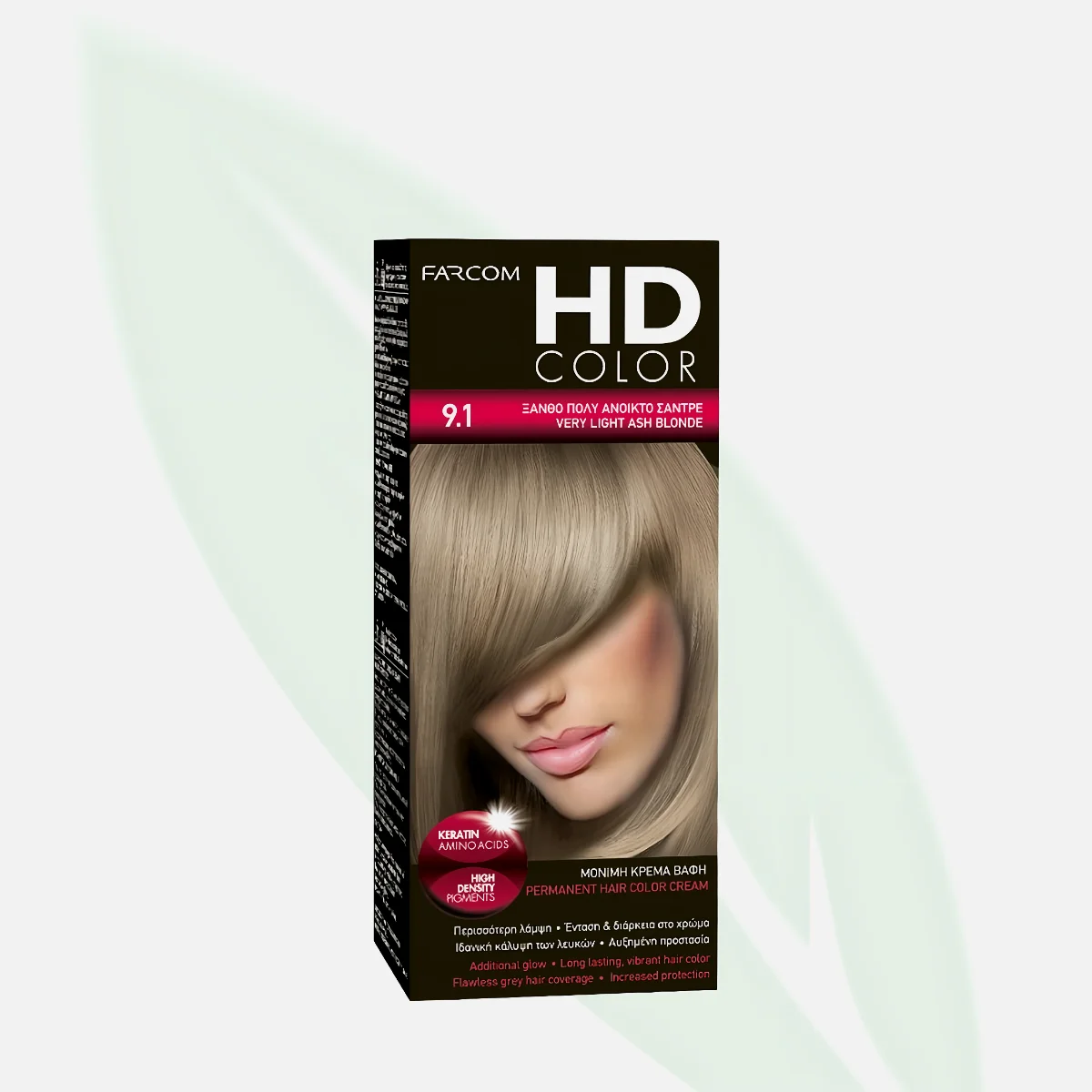FARCOM HD Color 9.1 Very Light Ash Blonde 60ml FARCOM HD Color 9.1 Very Light Ash Blonde 60ml