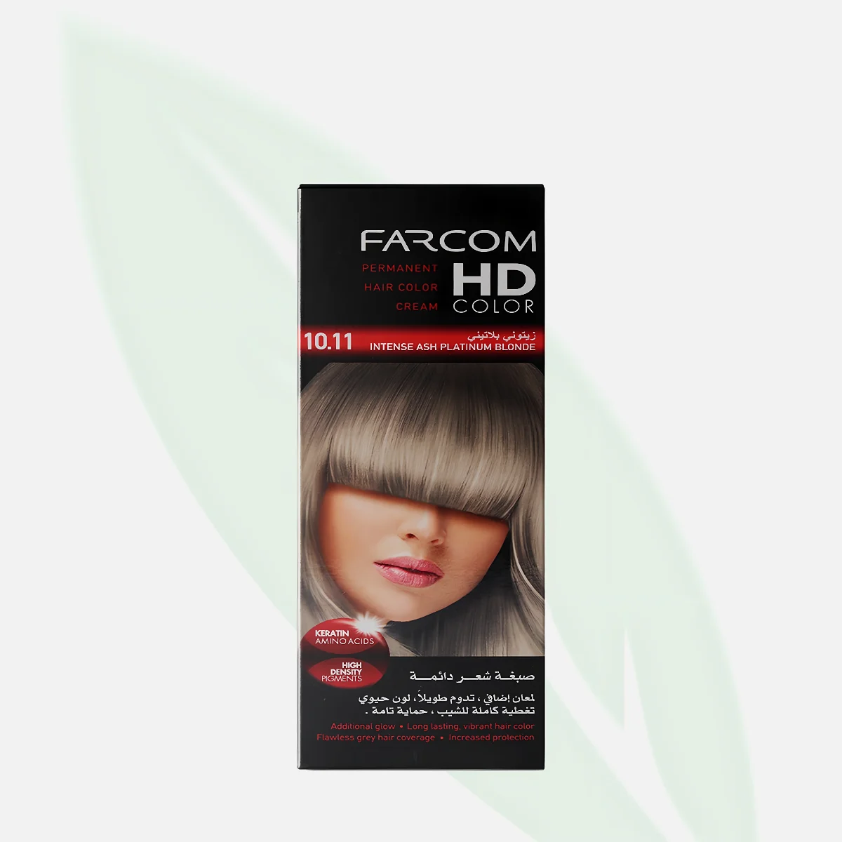 FARCOM HD Color Permanent Hair Dye 10.11 Extra Light Intense Ash Blonde FARCOM HD Color Permanent Hair Dye 10.11 Extra Light Intense Ash Blonde