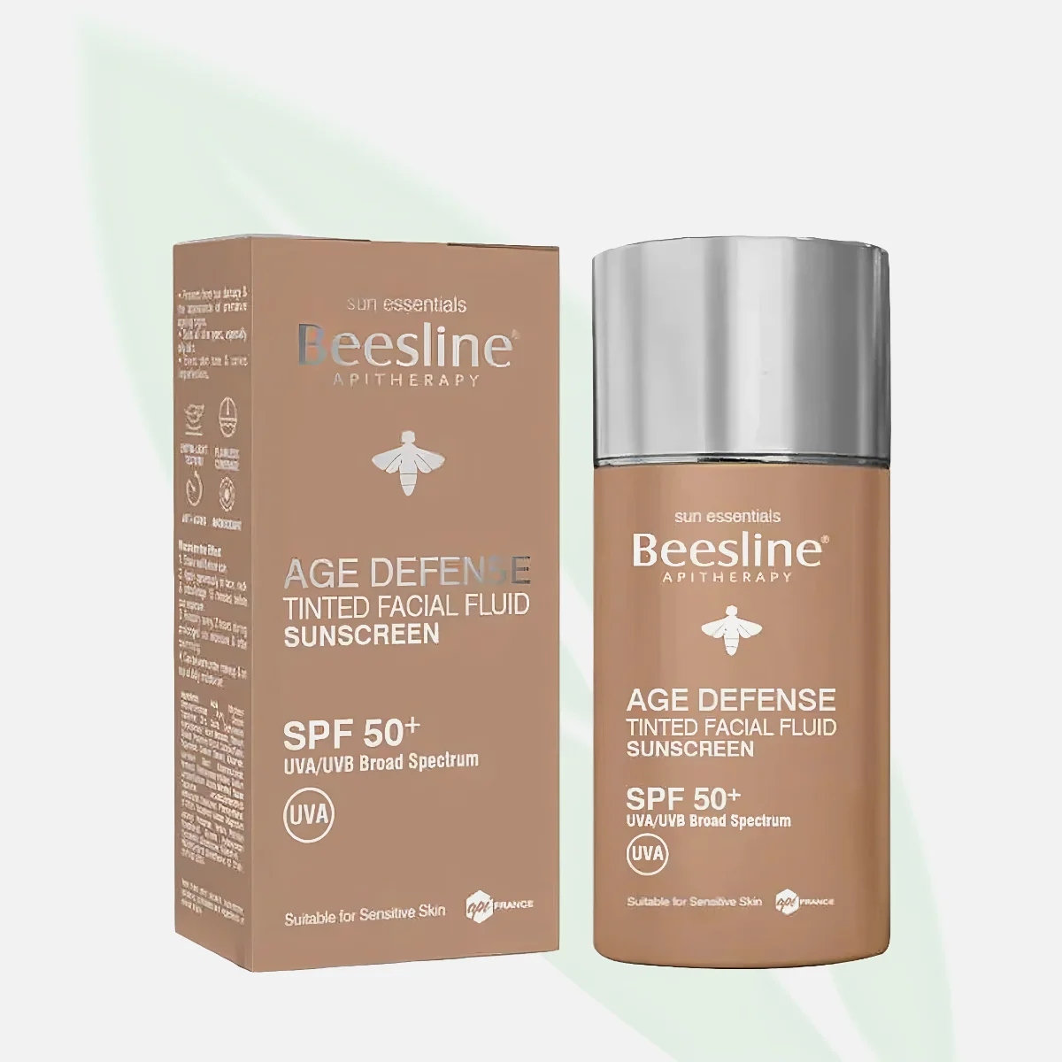 BEESLINE Age Defense Tinted Facial Fluid Ultrascreen SPF50+ 40ml BEESLINE Age Defense Tinted Facial Fluid Ultrascreen SPF50+ 40ml