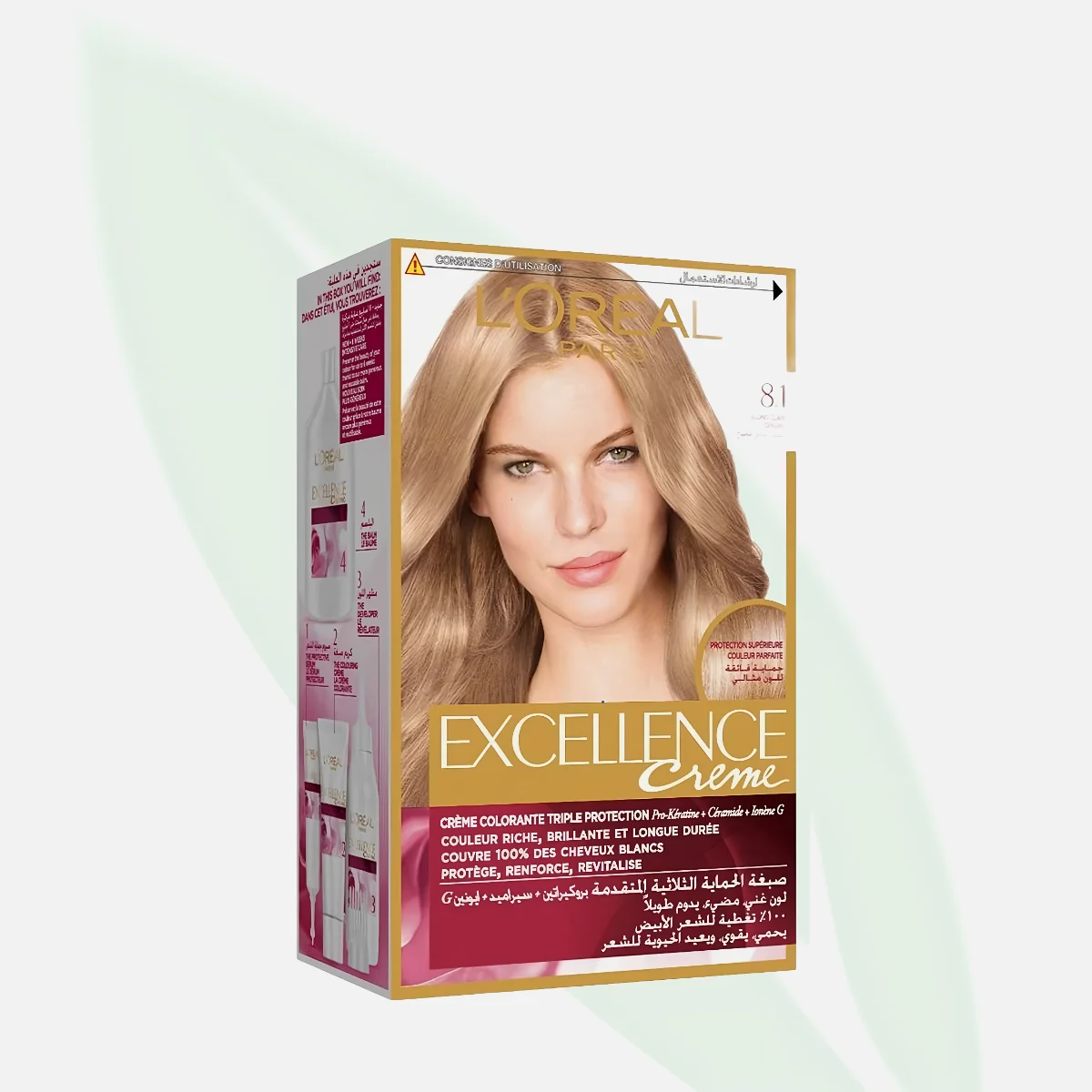 L'OREAL Excellence Creme Light Ash Blonde 8.1