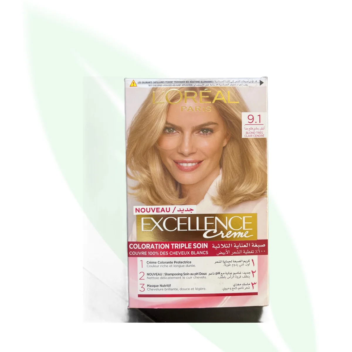 L'OREAL Excellence Creme 9.1 Light Ash Blonde