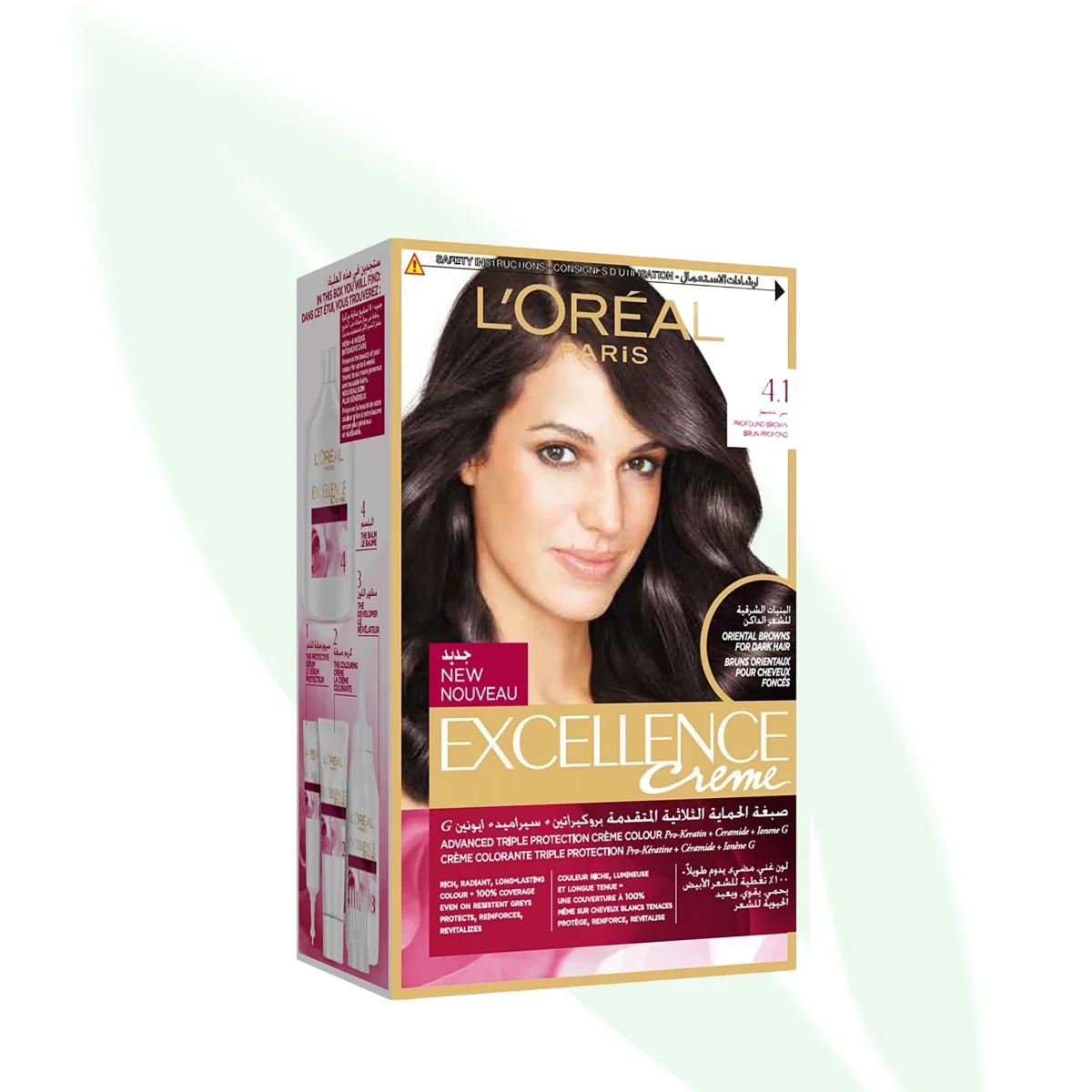 L'OREAL Excellence Creme 4.1 Profound Brown