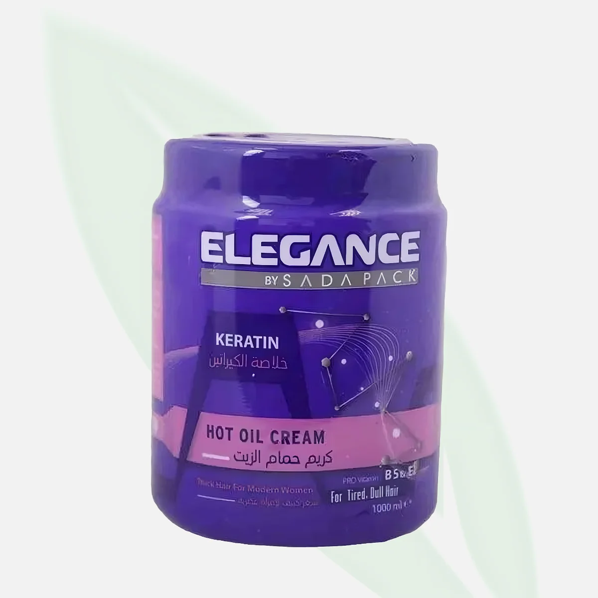 ELEGANCE Keratin Hot Oil Cream 1000ml