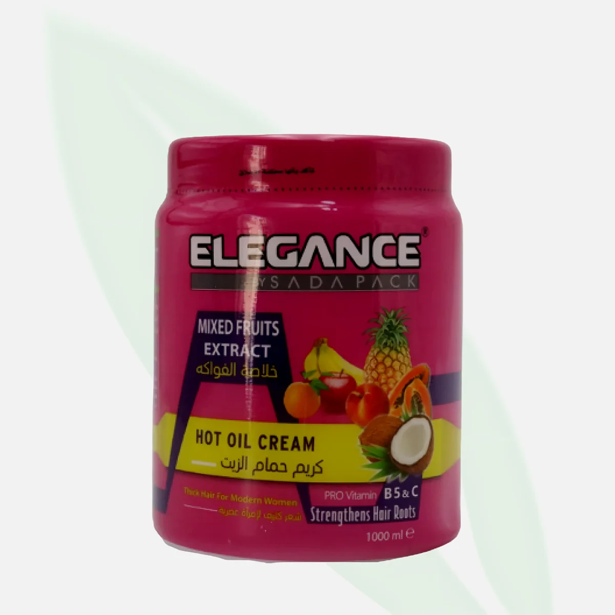 ELEGANCE Mixed Fruits Extract Hot Oil Cream 1000ml