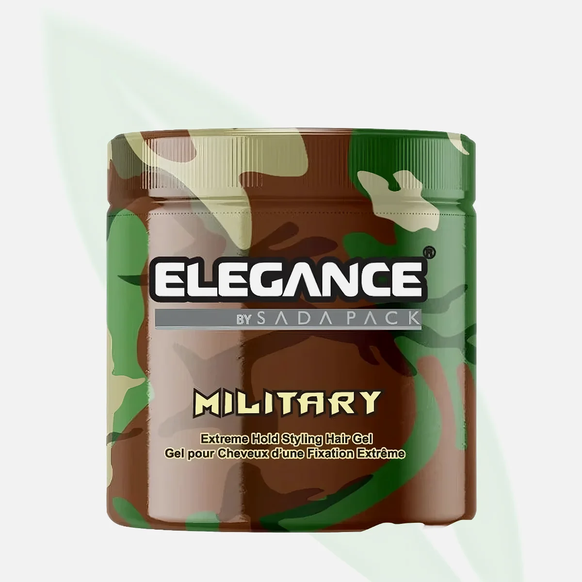 ELEGANCE Triple Action Styling Gel Military 500ml