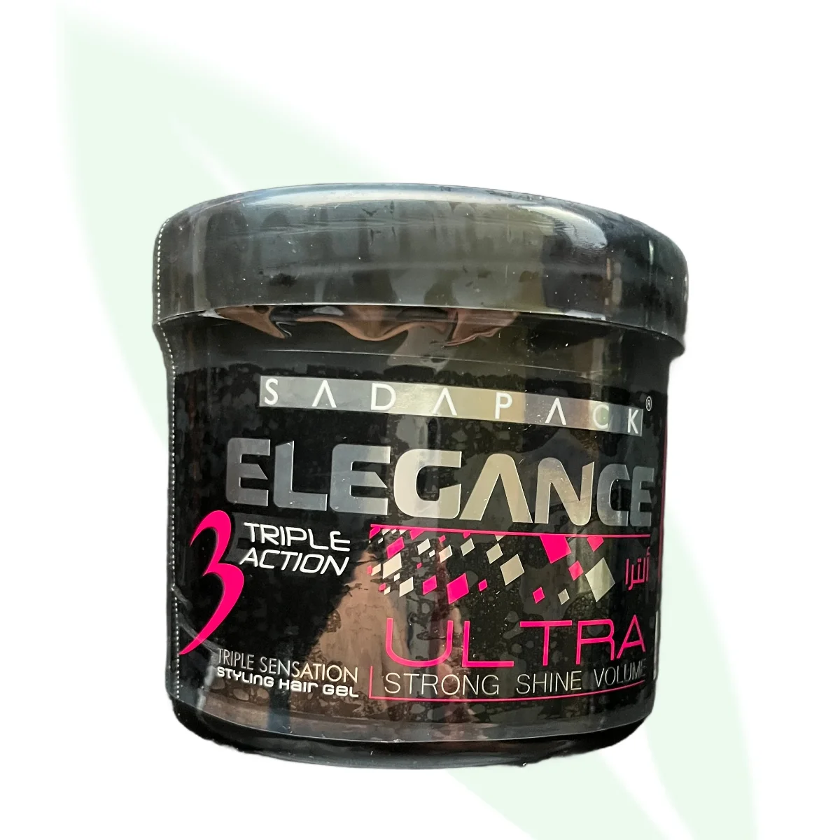 ELEGANCE Triple Action Ultra Hair Gel Pink 500ml