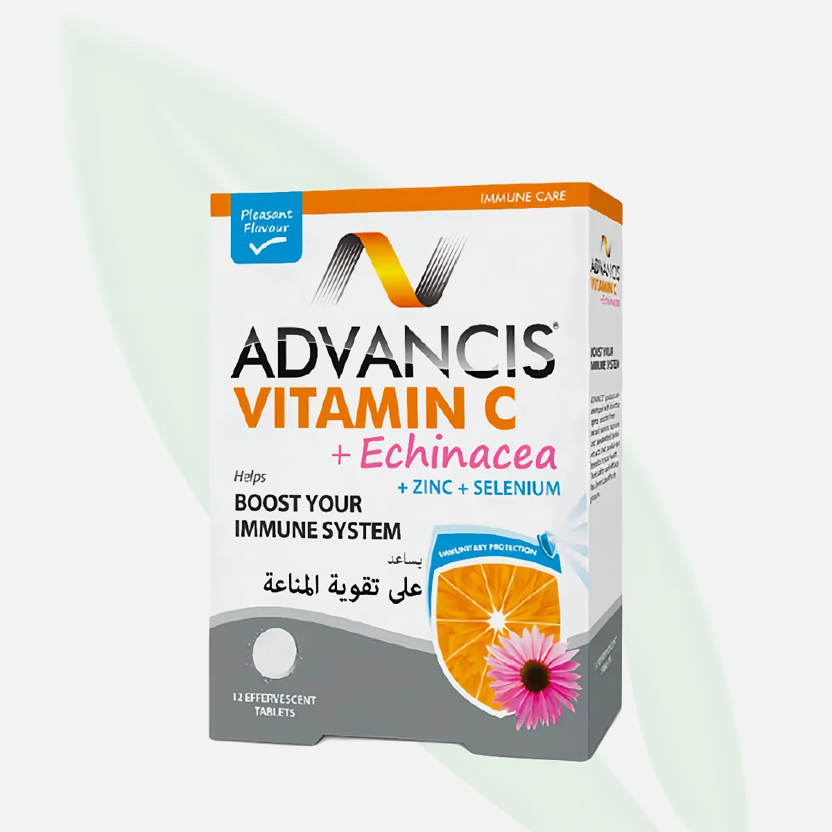 ADVANCIS Vitamin C + Echinacea Effervescent 12 Tablets ADVANCIS Vitamin C + Echinacea Effervescent 12 Tablets