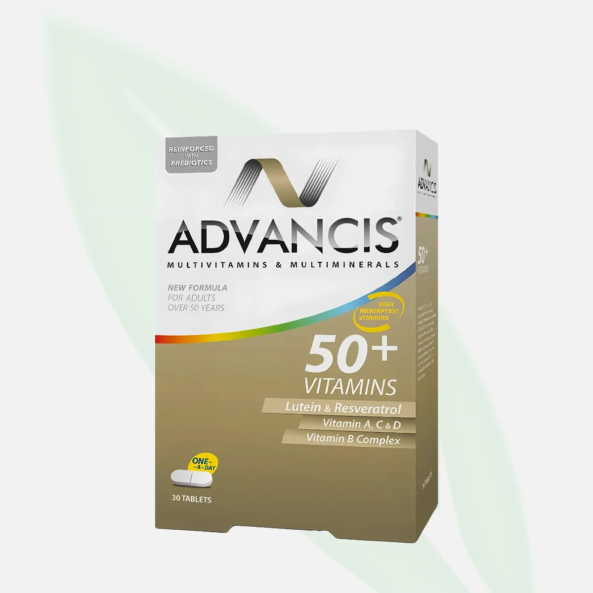 ADVANCIS 50+ Vitamins 30 Tablets ADVANCIS 50+ Vitamins 30 Tablets