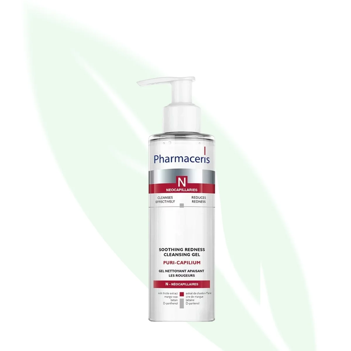 PHARMACERIS N Puri-Capilium Redness Soothing Cleansing Gel 190ml PHARMACERIS N Puri-Capilium Redness Soothing Cleansing Gel 190ml