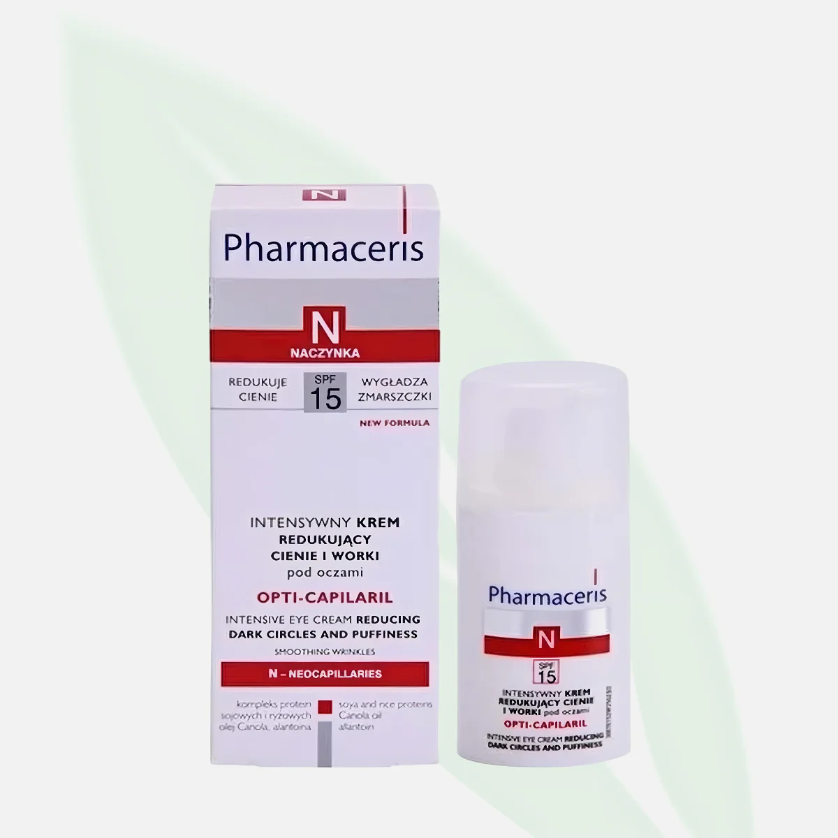 PHARMACERIS N Opti-Capilaril Intensive Eye Cream SPF 15 15ml PHARMACERIS N Opti-Capilaril Intensive Eye Cream SPF 15 15ml