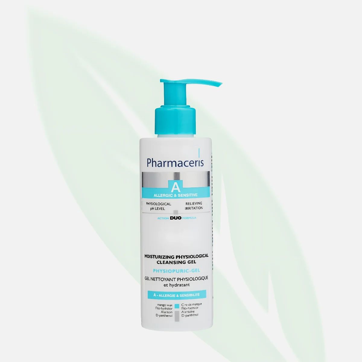 PHARMACERIS A Physiopuric-Gel Moisturizing Physiological Cleansing Gel 190ml PHARMACERIS A Physiopuric-Gel Moisturizing Physiological Cleansing Gel 190ml