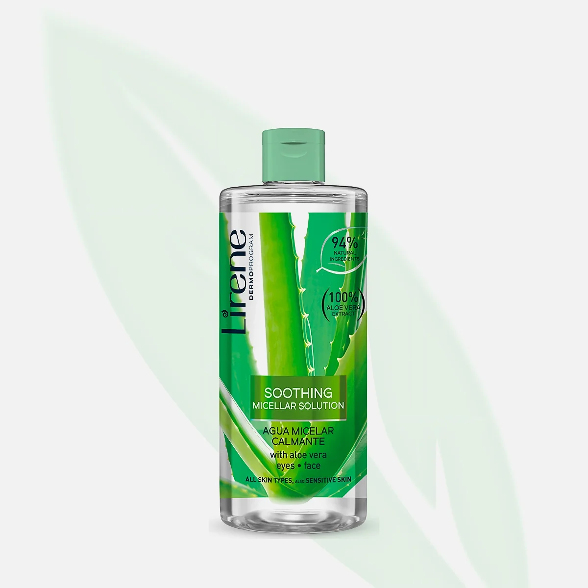 LIRENE Soothing Micellar Solution Aloe Vera 400ml LIRENE Soothing Micellar Solution Aloe Vera 400ml