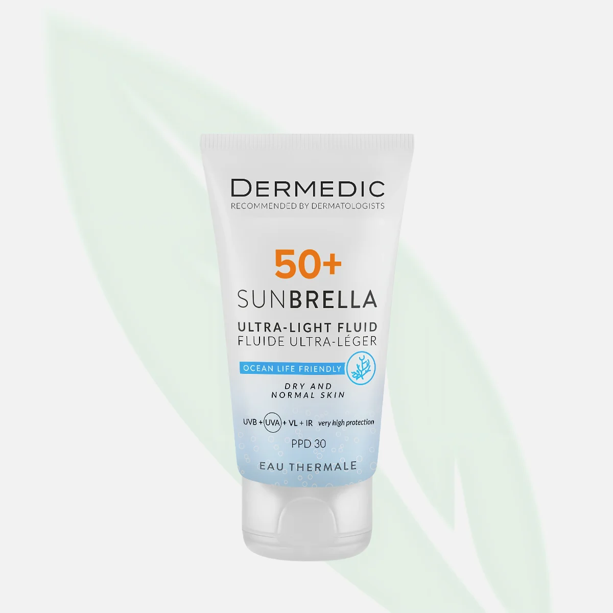 DERMEDIC Sunbrella Dry-Touch Protective Fluid SPF 50+ (Dry & Normal Skin) 40ml