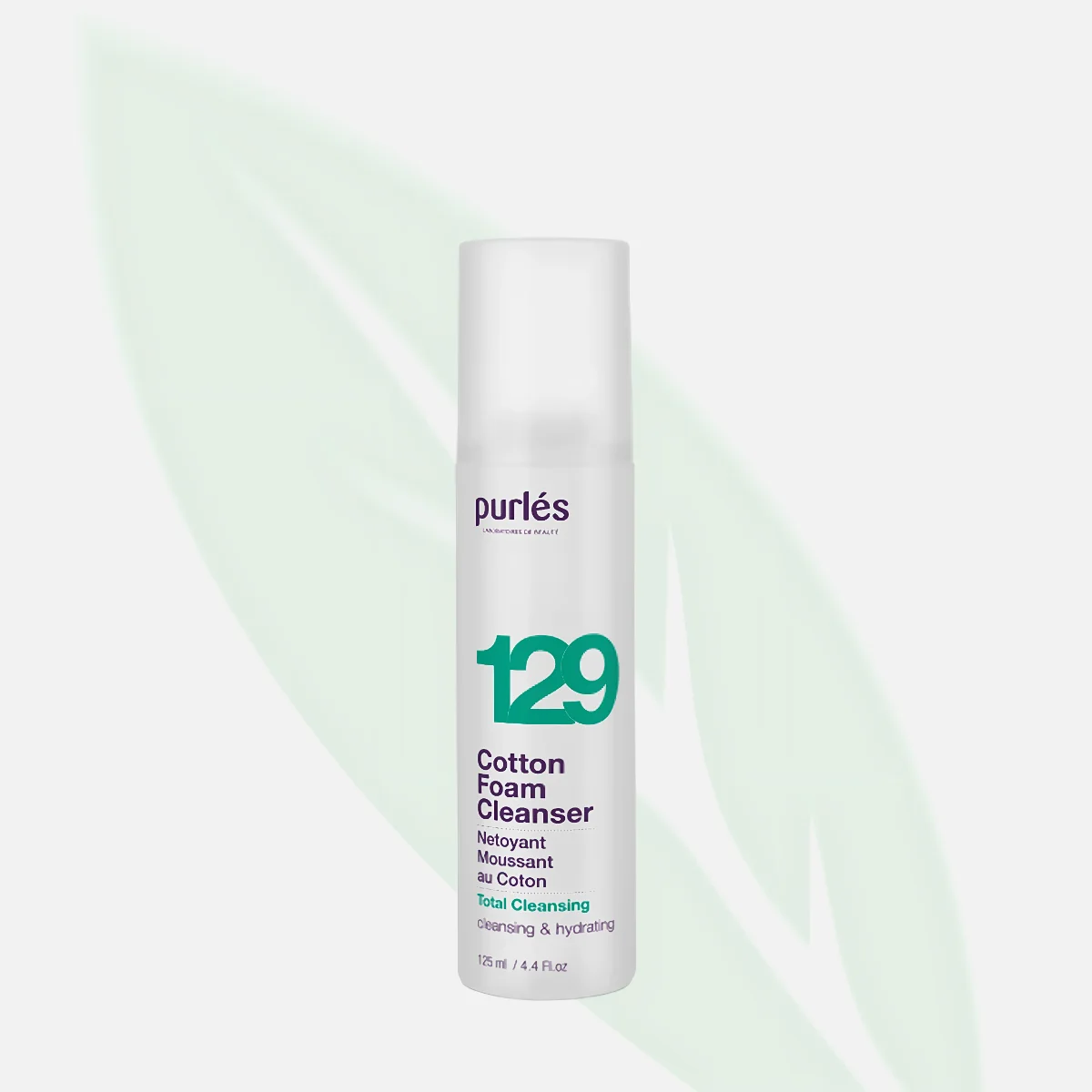 PURLES 129 Cotton Foam Cleanser 125ml