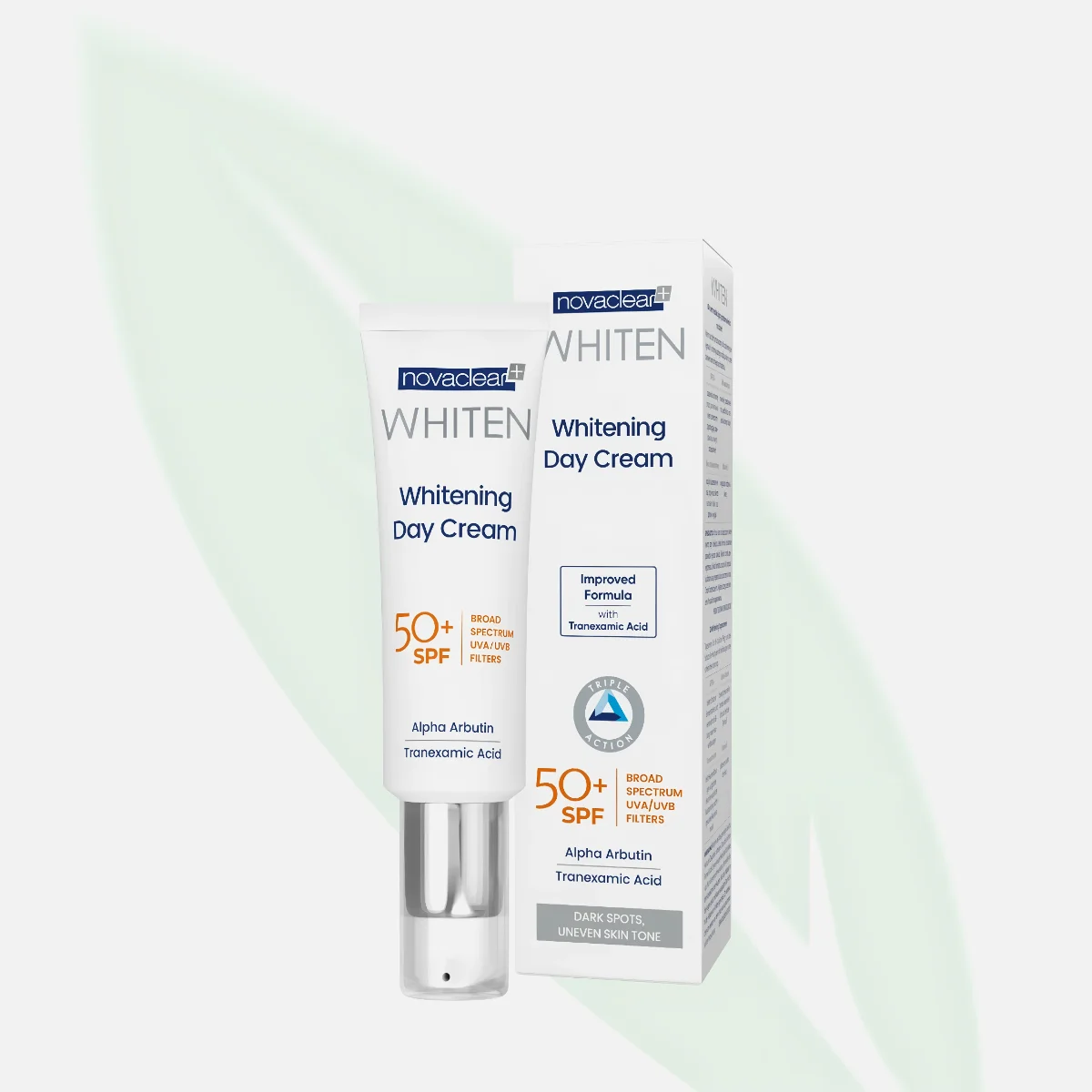 NOVACLEAR Whiten Whitening Day Cream SPF50+ 50ml NOVACLEAR Whiten Whitening Day Cream SPF50+ 50ml