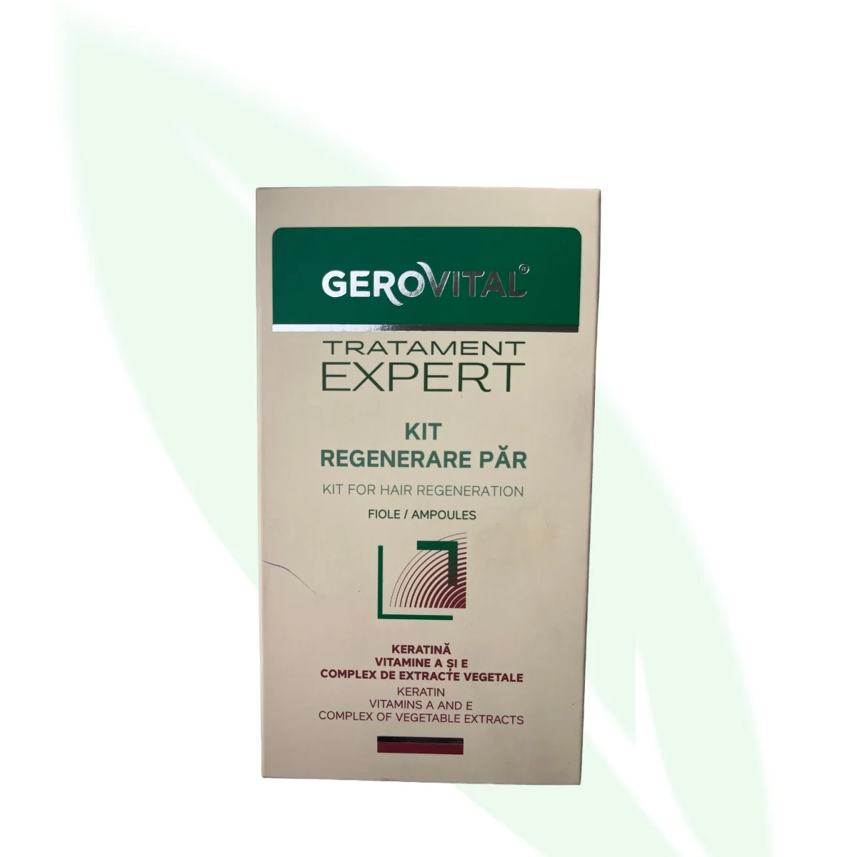 GEROVITAL Tratament Expert كيت علاج تجديد الشعر بالكيراتين 20 أمبولة GEROVITAL Tratament Expert كيت علاج تجديد الشعر بالكيراتين 20 أمبولة