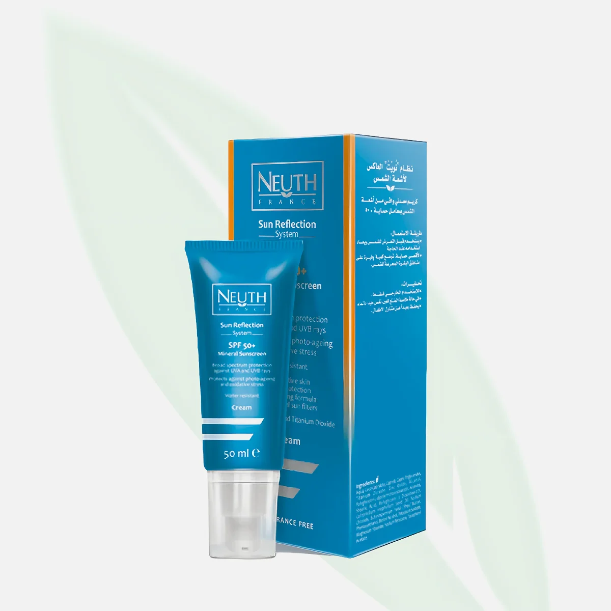 NEUTH Sun Reflection System Mineral Sunscreen Cream SPF 50+ 50ml NEUTH Sun Reflection System Mineral Sunscreen Cream SPF 50+ 50ml