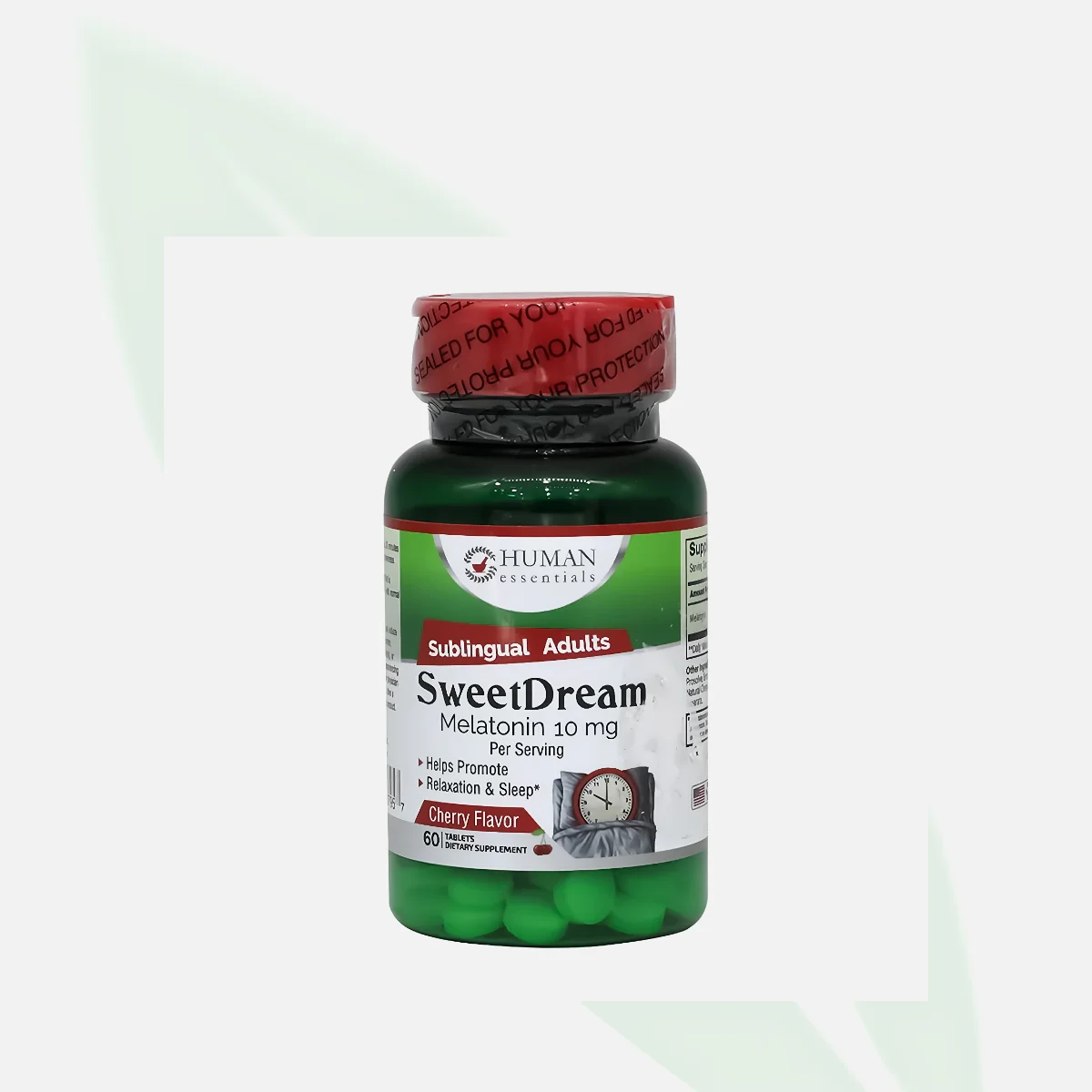 HUMAN ESSENTIALS سويت دريم ميلاتونين 5 ملغ للنوم 60 قرص