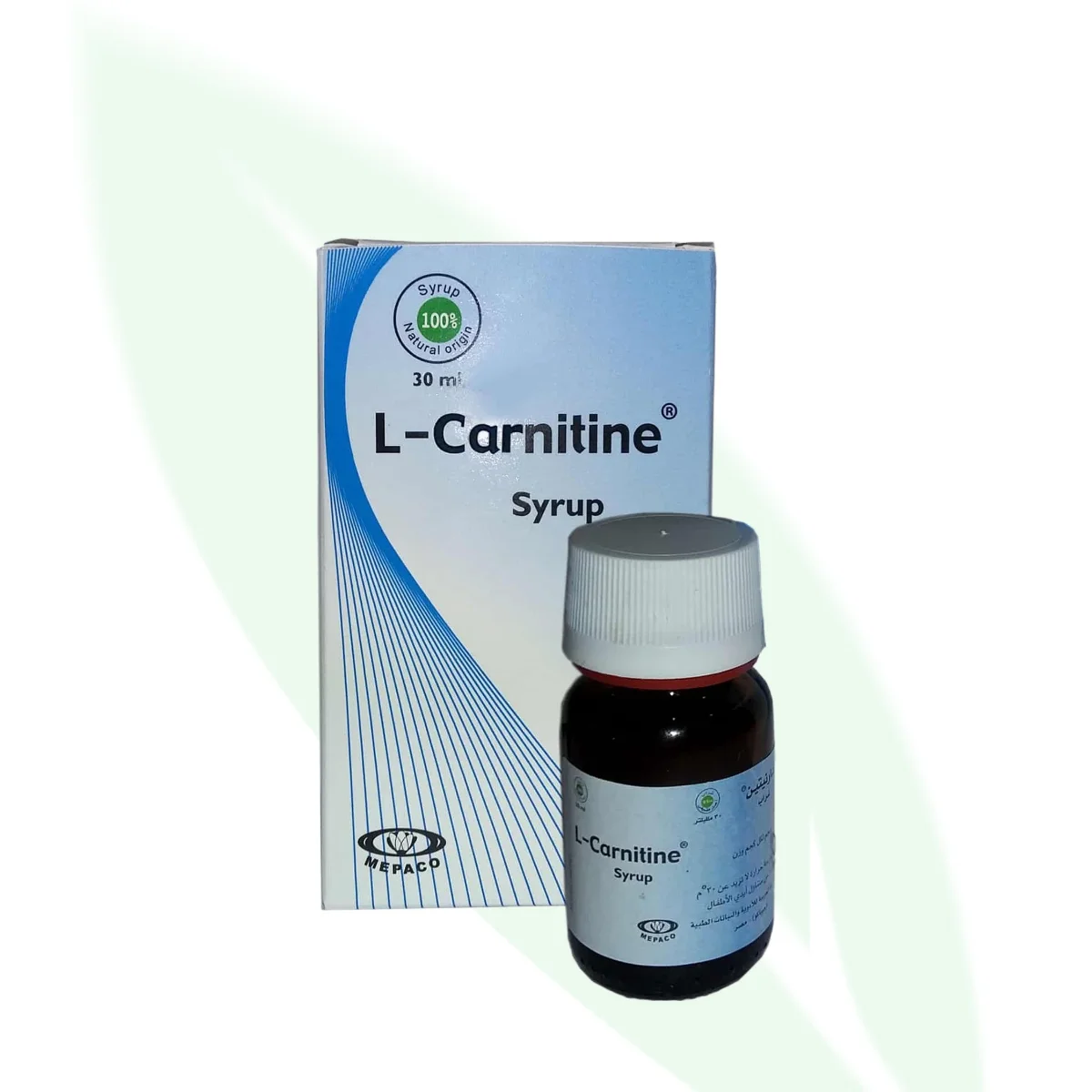 L-Carnitine شراب إل-كارنيتين الداعم للطاقة وحرق الدهون 30 مل