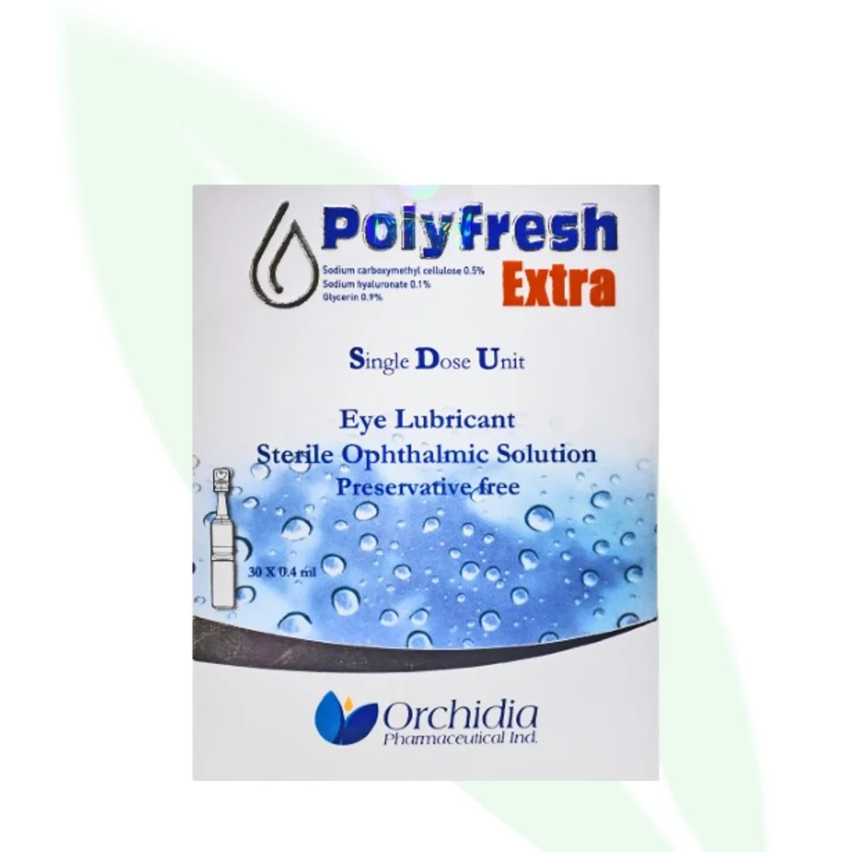POLYFRESH Extra Eye Drops Single Dose Unit