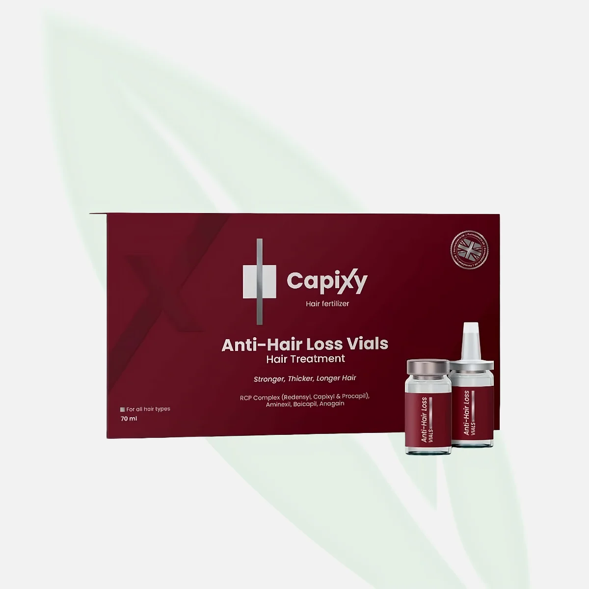MAJESTIC BIOPHARMA Capixy Anti-Hair Loss Vials 70ml MAJESTIC BIOPHARMA Capixy Anti-Hair Loss Vials 70ml