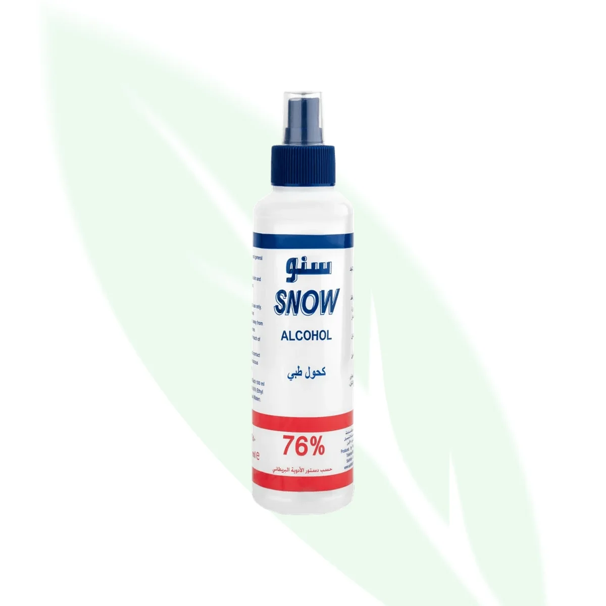 SNOW بخاخ كحول 76% مطهّر ومعقّم للجلد والأسطح 250 مل