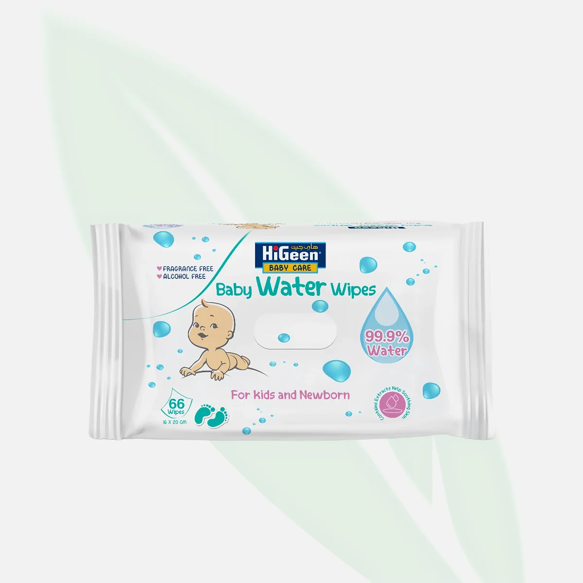 HIGEEN Baby Water Wipes 72 Wipes HIGEEN Baby Water Wipes 72 Wipes
