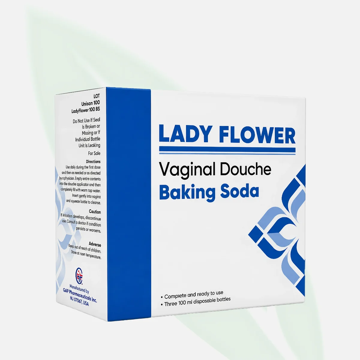 LADY FLOWER غسول مهبلي بصودا الخبز لتوازن الحموضة 150 مل