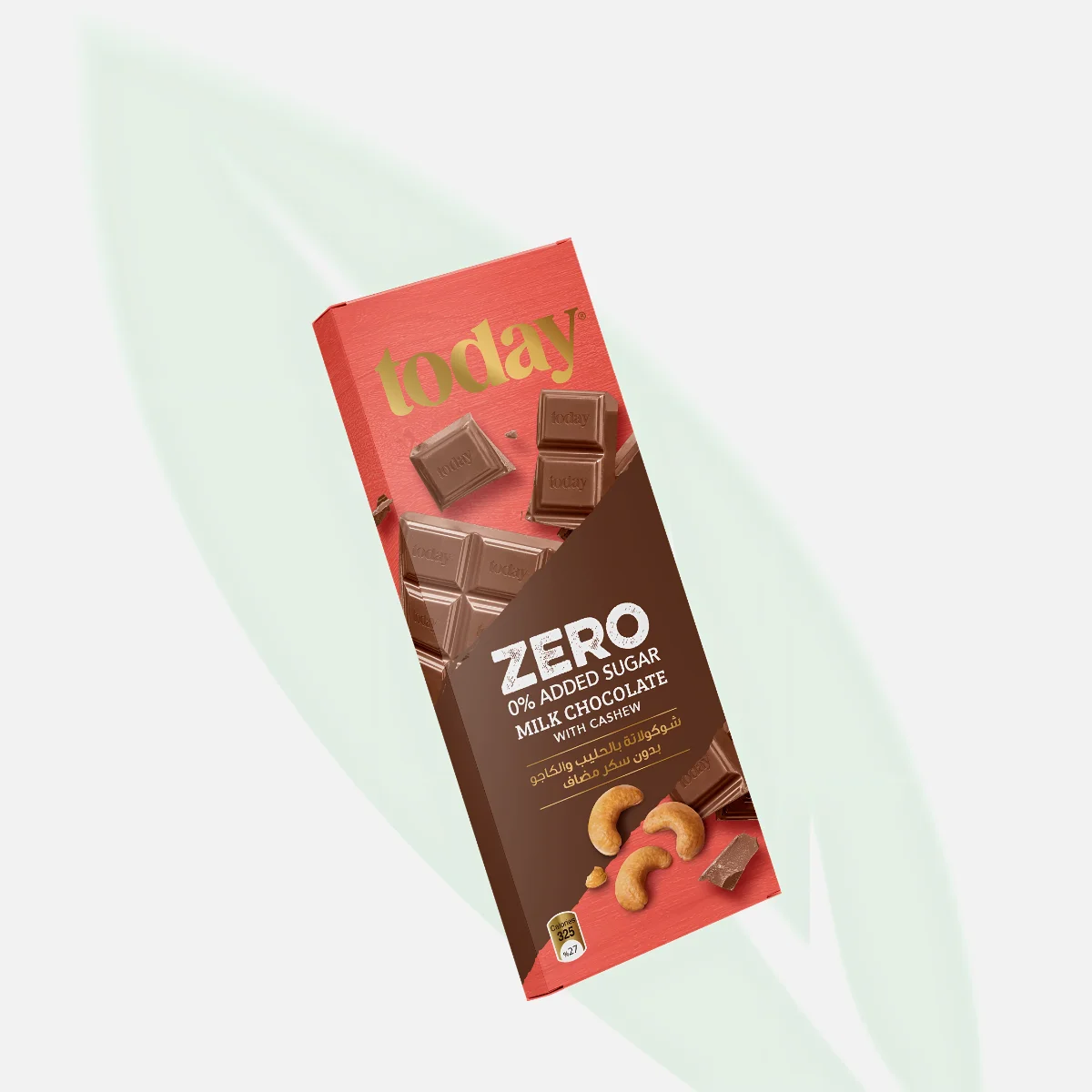 TODAY Zero Sugar Milk Chocolate With Cashew 60g