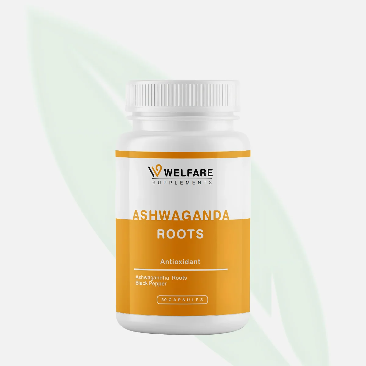 WELFARE Ashwagandha Roots 30 Capsules