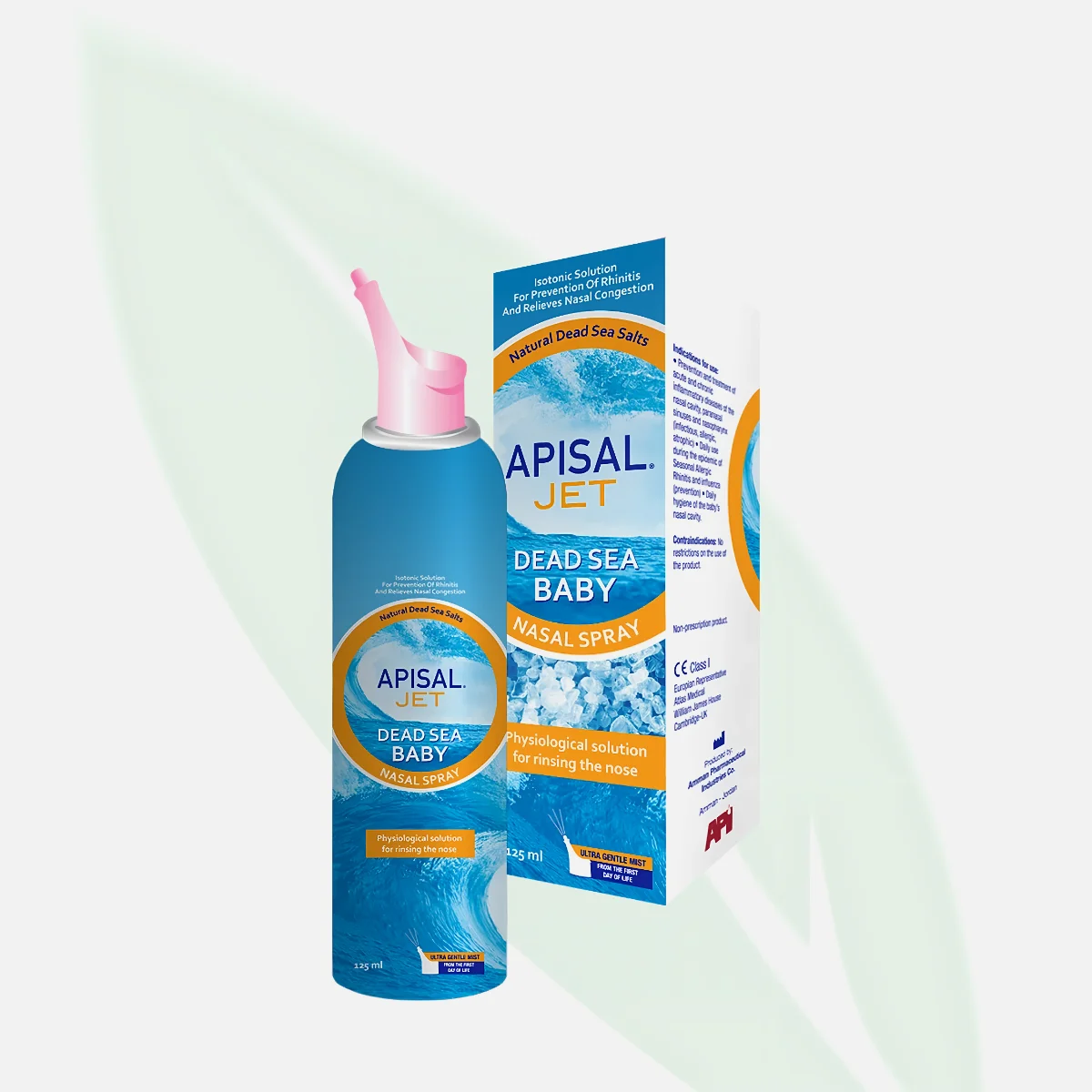 APISAL Jet Dead Sea Nasal Spray (Baby) 125ml APISAL Jet Dead Sea Nasal Spray (Baby) 125ml