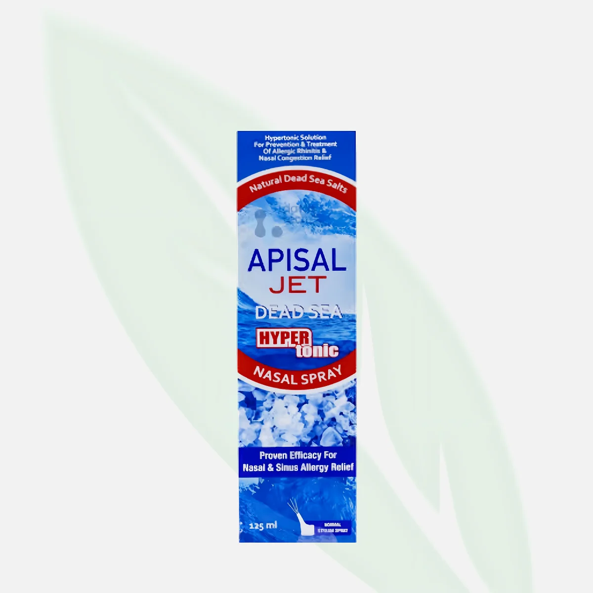 APISAL Jet Dead Sea Hypertonic Nasal Spray 125ml APISAL Jet Dead Sea Hypertonic Nasal Spray 125ml