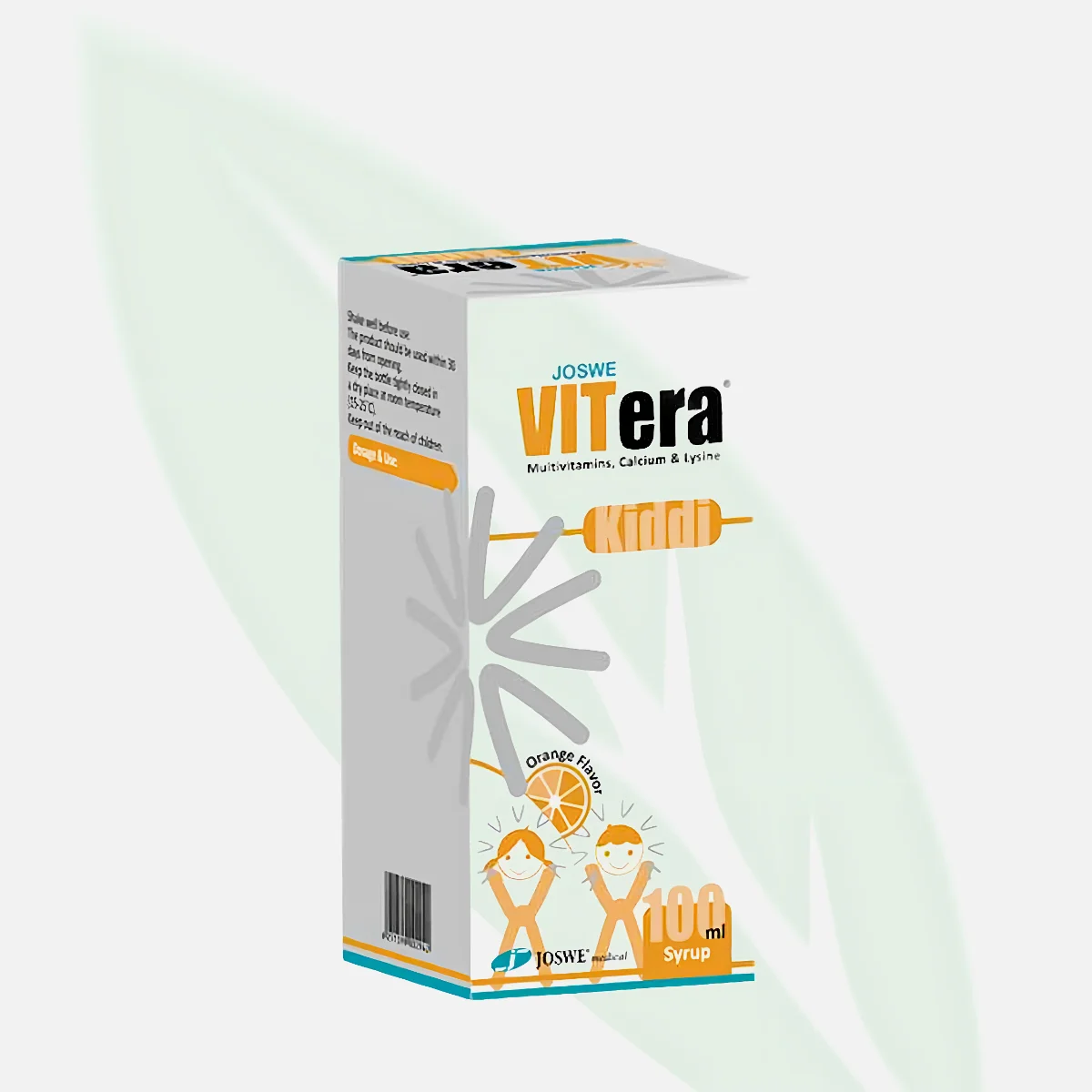 VITERA Kiddi Multivitamin, Calcium & Lysine Syrup 100ml