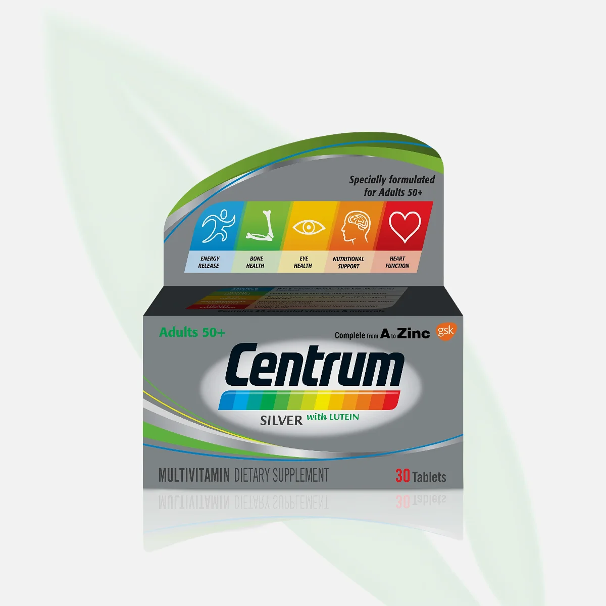 CENTRUM Silver Adults 50+ Multivitamin & Multimineral Supplement 30 Tablets CENTRUM Silver Adults 50+ Multivitamin & Multimineral Supplement 30 Tablets